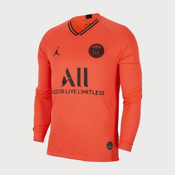 Camiseta Paris Saint Germain Segunda equipación ML 2019-2020 Naranja